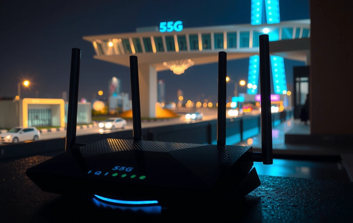 NeonWave Router Status